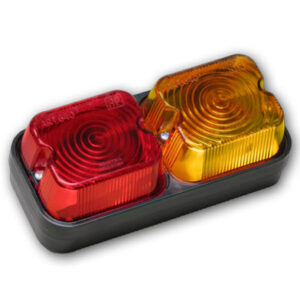 FARO TRASERO CUADRADO BIC AMB /ROJO AP-640 T 154X70