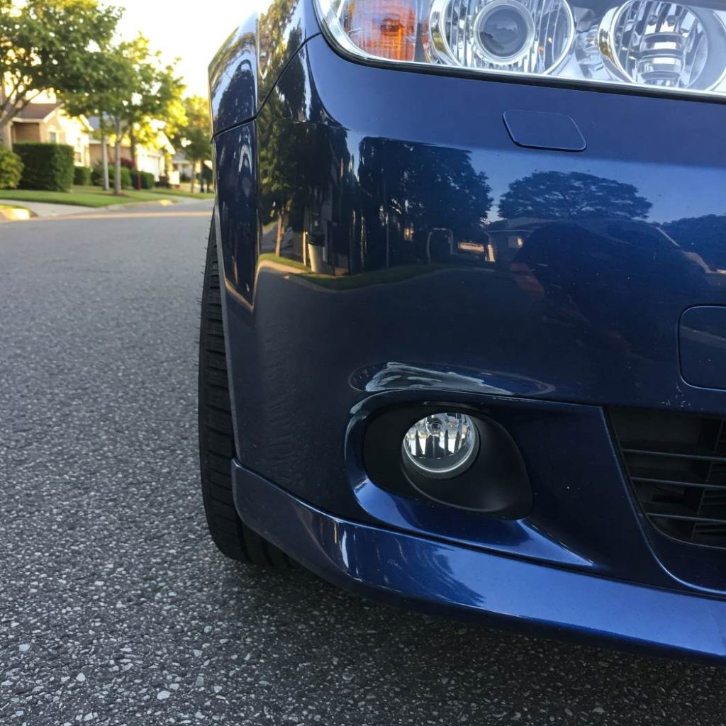 paragolpes descolgado