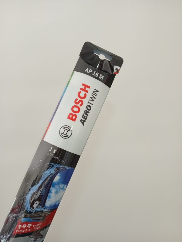 Escobillas BOSCH ¨AERO TWIN¨ 400mm / 16" AP 16 M  x 1 unidad