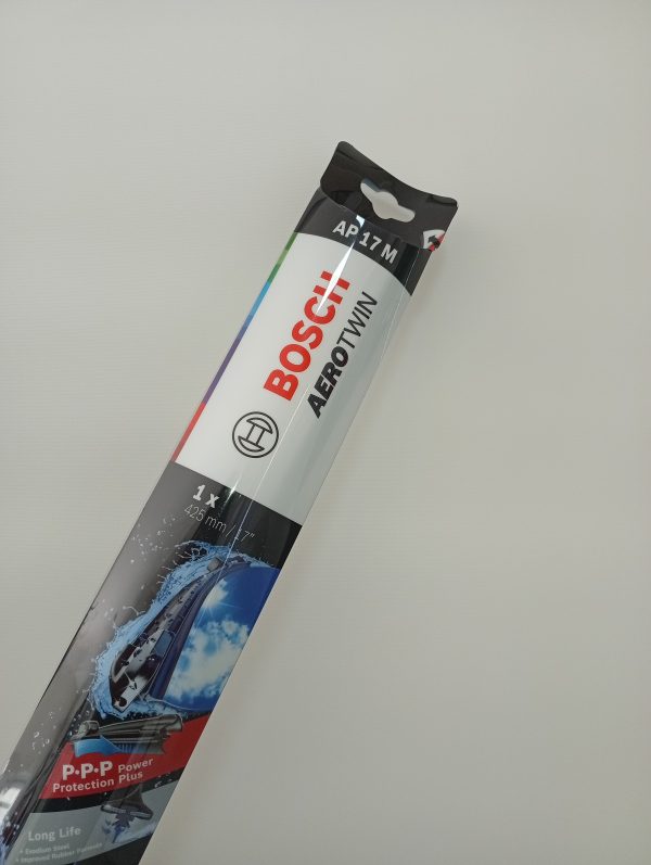 Escobillas BOSCH ¨AERO TWIN¨ 425mm / 17" AP 17 M  x 1 unidad