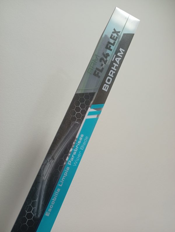 Escobilla Limpia Parabirsas 24" / 600mm BORHAM "BRM FL-24 FLEX" x 1 unidad - Imagen 2