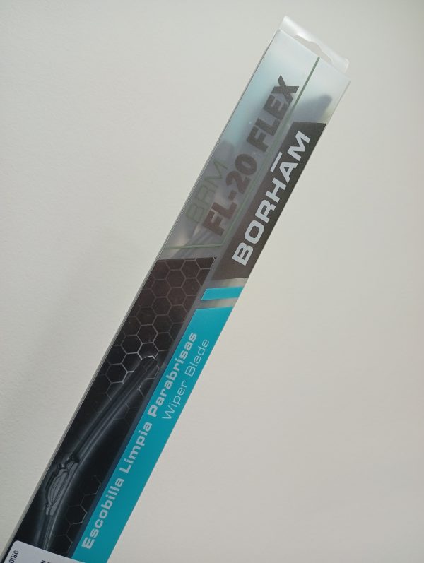 Escobilla Limpia Parabirsas 20" / 500mm BORHAM "BRM FL-20 FLEX" x 1 unidad - Imagen 2
