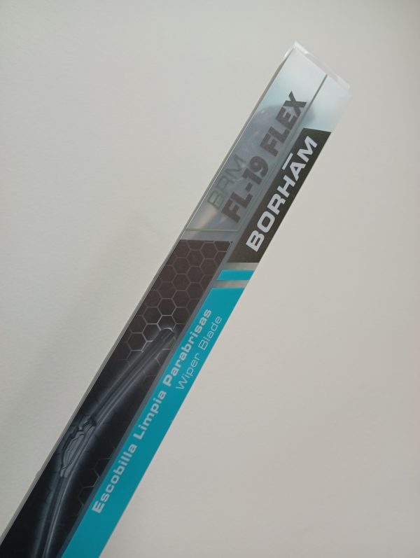 Escobilla Limpia Parabirsas 19" / 475mm BORHAM "BRM FL-19 FLEX" x 1 unidad - Imagen 2