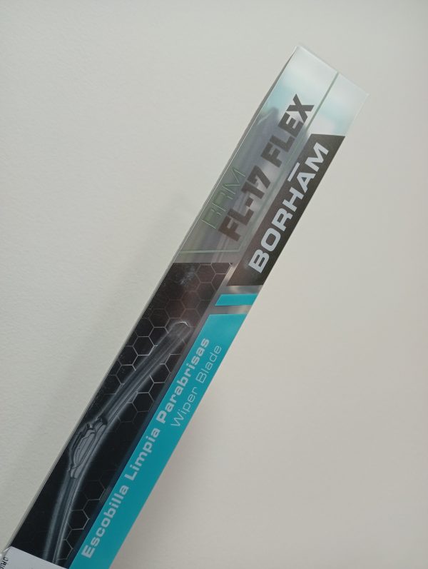 Escobilla Limpia Parabirsas 17" / 425mm BORHAM "BRM FL-17 FLEX" x 1 unidad - Imagen 2