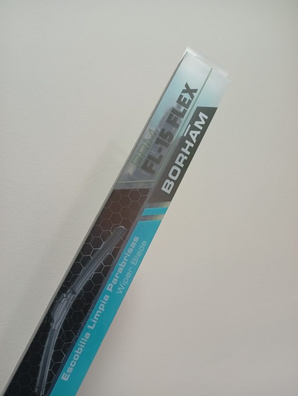 Escobilla Limpia Parabirsas 15" / 375mm BORHAM "BRM FL-15 FLEX" x 1 unidad - Imagen 2